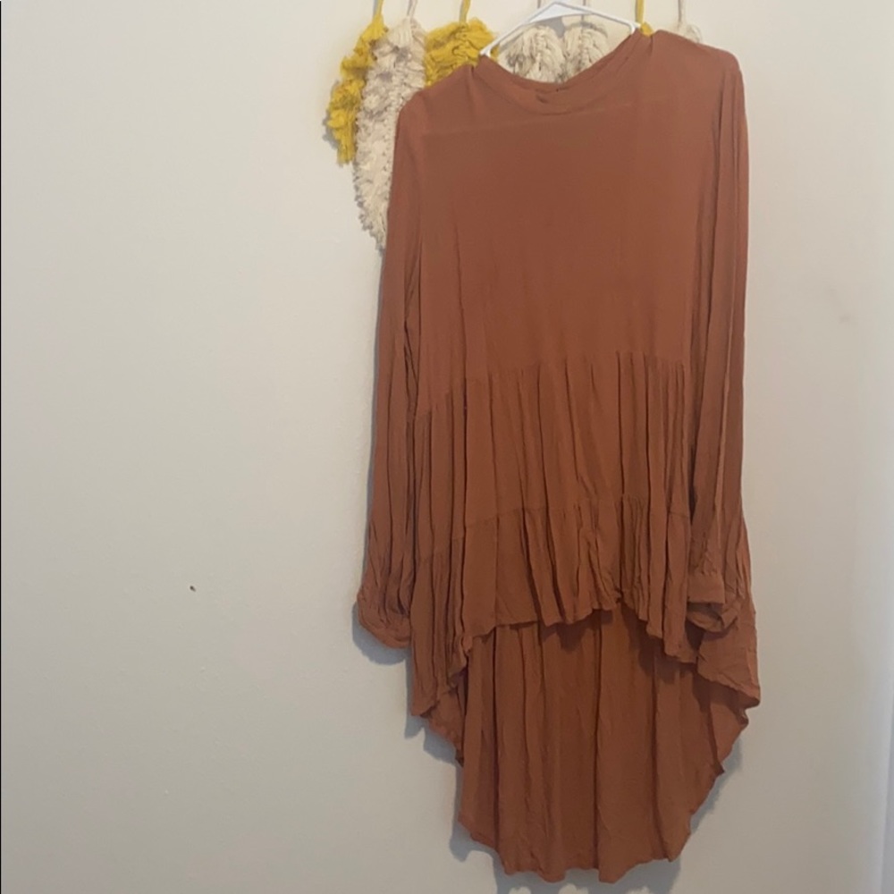 High low dress shirt